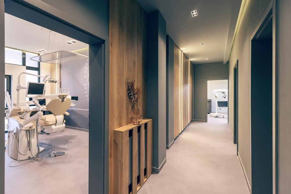 a modern dental clinic interior of a Zen Dental Marketing client